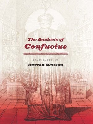 cover image of The Analects of Confucius